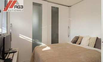 Imagem 3: Apartamento todo mobiliado com 1 suíte, varanda e vaga nas Perdizes