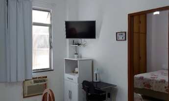 Imagem 3: Quarto e Sala-Mobiliado com Garagem-Zona Sul