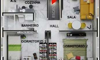 Imagem 6: CASA COM 49 m² - AVIAÇÃO - PRAIA GRANDE SP