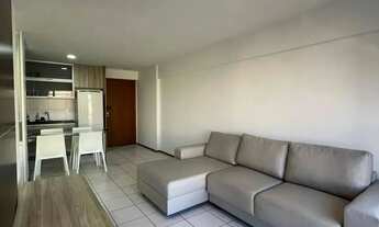 Imagem 5: Quarto e sala mobiliado na pajucara