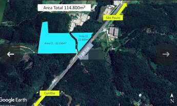 Imagem 2: Terreno / ÁREA 114.000M² . Campina Gr do Sul - PR