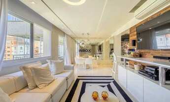 Imagem 3: Apartamento de 92m² privativos, mobiliado, três dormitórios transformado em duas suítes, 2