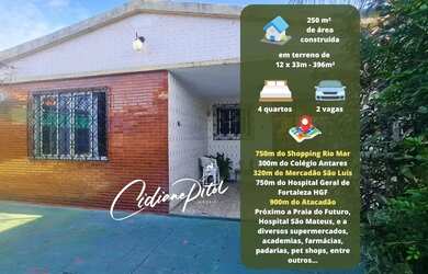 Imagem 2: CASA PLANA PRÓXIMA AO RIO MAR PAPICU