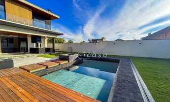 Imagem 2: Casa com 4 dormitórios à venda, 460 m² por R$ 4.770.000,00 - Condomínio Reserva do Parateh