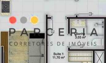 Imagem 3: Apartamento à venda de 2 suítes em obras na praia comprida em S. José