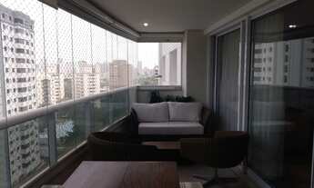 Imagem 2: Lindo Apartamento MOBILIADO para aluguel - 184m² - 3 Suítes - 4 Vagas - Chácara Klabin - S