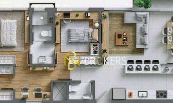 Imagem 7: Apartamento à venda, 107 m² por R$ 1.546.669,00 - Champagnat - Curitiba/PR