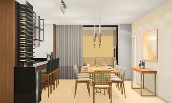 Imagem 2: Apartamento à venda no Cabral - 3 quartos (3 suítes) - 3 vagas - varanda gourmet