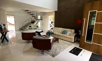 Imagem 2: Duplex p/ aluguel, mobiliada, no condomínio ponta negra 1, tem 300m² ,4 suítes, em ponta