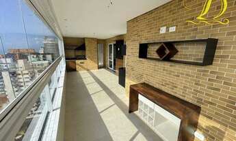 Imagem 3: Apartamento com 3 dormitórios à venda, 127 m² por R$ 810.000,00 - Aviação - Praia Grande/S