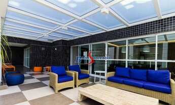 Imagem 3: Apartamento com 1 dormitório para alugar, 55 m² por R$ 5.500/mês - Jardim Anália Franco