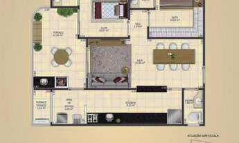 Imagem 7: Apartamento com 2 dormitórios à venda, 80 m² por R$ 450.000,00 - Aviação - Praia Grande/SP