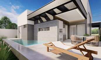 Imagem 3: Casa térrea no condomínio Terras Alpha em construção entrega para agosto 2023