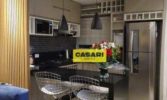 Imagem 2: Apartamento com 2 dormitórios à venda, 65 m²- Vila Alzira - Santo André/SP