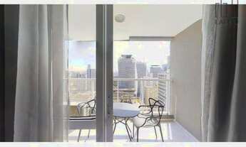 Imagem 3: Apartamento com 1 dormitório para alugar, 24 m² por R$ 5.862,00/mês - Pinheiros - São Paul