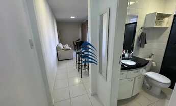 Imagem 4: Apartamento no Rio vermelho Residencial Fonte da Sereia - Quarto e sala com 50m2,ventilado