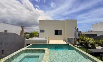 Imagem 2: ESPETÁCULO DE CASA ALTO PADRÃO 4 SUÍTES E ESCRITÓRIO TOTALMENTE MOBILIADA PISCINA ALPHAVIL