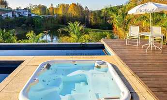 Imagem 6: Mansão de Luxo no Parque dos Manacás: 7 Suítes, Piscina Semiolímpica e Lago Privativo!