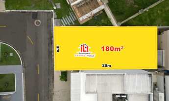Imagem 4: Lote no BellaVile Residencial com 9x20= 180m² em frente a área de lazer (Na Parte Alta