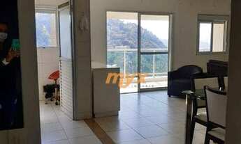 Imagem 5: Apartamento com 1 dormitório para alugar, 77 m² por R$ 4.200,00/mês - José Menino - Santos