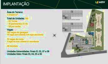 Imagem 4: Apartamento para venda possui 63 metros quadrados com 2 quartos
