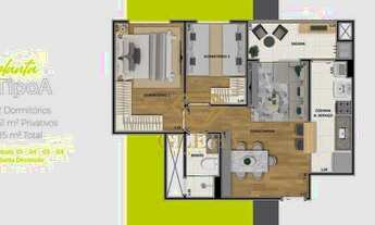 Imagem 5: Edifício Carmel, Gleba Palhano, Londrina, 51m² AP2483