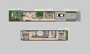 Imagem 7: Casa Geminada com 3 suítes no loteamento NORBECKER