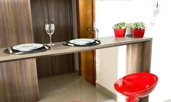 Imagem 4: Flat com 1 dormitório para alugar, 44 m² por R$ 2.557,51/mês - Bosque das Juritis - Ribeir