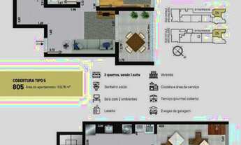 Imagem 7: Apartamento residencial à venda, Santa Catarina, Juiz de Fora