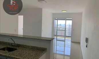 Imagem 5: Apartamento com 3 dormitórios para alugar, 77 m² por R$ 4.250,49/mês - Vila Gilda - Santo