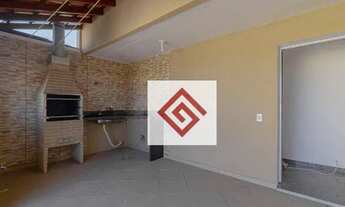 Imagem 3: Cobertura com 2 dormitórios para alugar, 128 m² por R$ 2.186,53/mês - Vila Helena - Santo