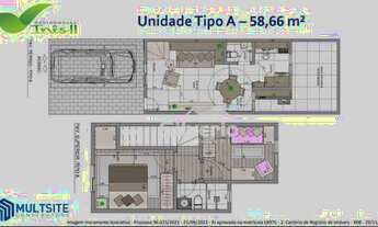 Imagem 5: Casa com 2 dormitórios à venda, 58 m² por R$ 205.000,00 - Jardim Santa Inês III - São José