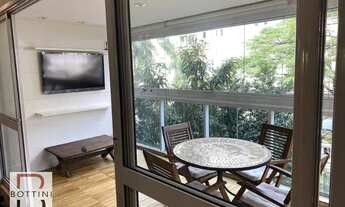 Imagem 2: Apartamento mobiliado com 97 m², 2 dormitórios para alugar por R$ 9.000/mês - Vila Olímpi