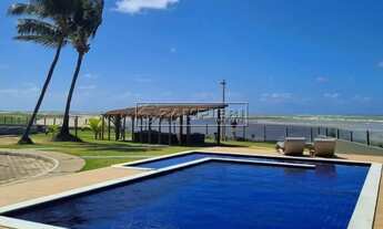 Imagem 2: Lote plano totalmente nascente em condomínio pé na areia da praia de Paripueira