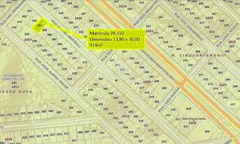 Imagem 4: Terreno com 414m² no Bairro Cinquentenário Lote nº4