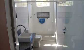 Imagem 2: Sitio 1.000m² condomínio fechado, casa, piscina, sauna, banheiro com vestiário