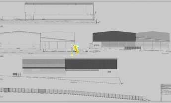 Imagem: Galpão 2.145m² refinado escritório com