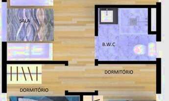Imagem 3: Apartamento para venda possui 44 metros quadrados com 2 quartos em Cidade Patriarca - São