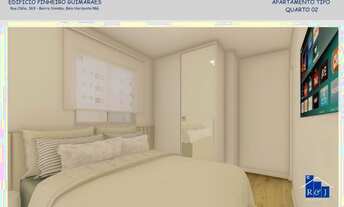 Imagem 7: Apartamento com Área Privativa em "U" à Venda - 3 Quartos sendo 1 Suíte - 2 Vaga