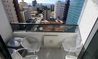 Imagem 2: Apartamento todo mobiliado, 80 metros, 3 quartos sendo 1 suíte, 3 wcs