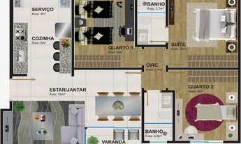 Imagem 3: BELO HORIZONTE - Apartamento Padrão - Prado