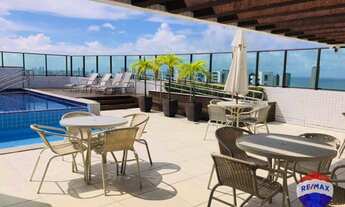 Imagem 2: Flat com 2 dormitórios para alugar, 55 m² por R$ 2.457/ano - Boa Viagem - Recife/PE