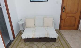 Imagem 2: Quarto e Sala-Mobiliado com Garagem-Zona Sul