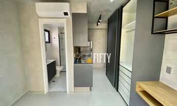 Imagem 2: Apartamento com 1 dormitório para alugar, 25 m² por R$ 4.021,89/mês - Brooklin Paulista