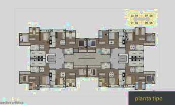 Imagem 5: Apartamento com 2 dormitórios à venda, 46 m² por R$ 229.270,00 - Piratininga - Osasco/SP