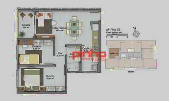 Imagem 5: Apartamento com 2 dormitórios à venda, 67 m² por R$ 531.604,79 - Cidade Universitária Pedr