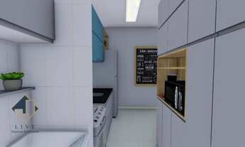 Imagem 5: Apartamento com 2 dormitórios para alugar, 49 m² por R$ 800,00/mês - Jardim da Balsa II