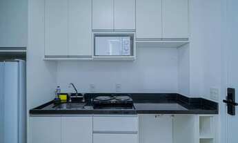 Imagem 4: Apartamento mobiliado para alugar em Indianópolis 25m², 1 vaga e lazer completo