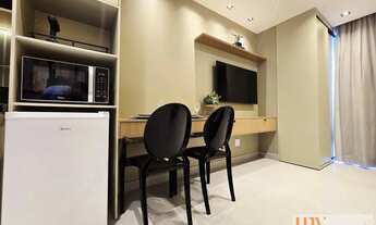 Imagem 7: Flat novo mobiliado com 27 m² e vista para o mar, em ótima localização no bairro de Manaí