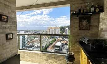 Imagem: Apartamento com varanda gourmet e lazer